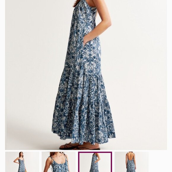 Abercrombie & Fitch Trapeze Maxi Dress - Picture 2 of 12